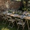 Tafel op schragen Tafel op schragen