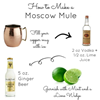 Moscow mule 330 ml koperen beker Moscow mule 330 ml koperen beker