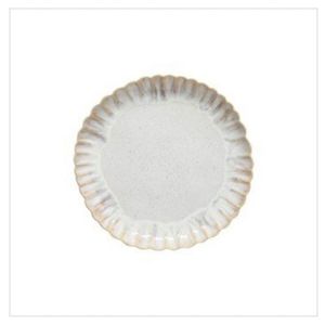 Zandkleurig  Schelpen bord 22 cm 