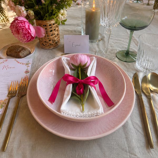 Jay hill roze bord 27 cm plat Jay hill roze bord 27 cm plat